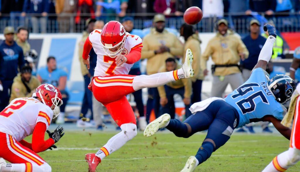 Butker Kicking