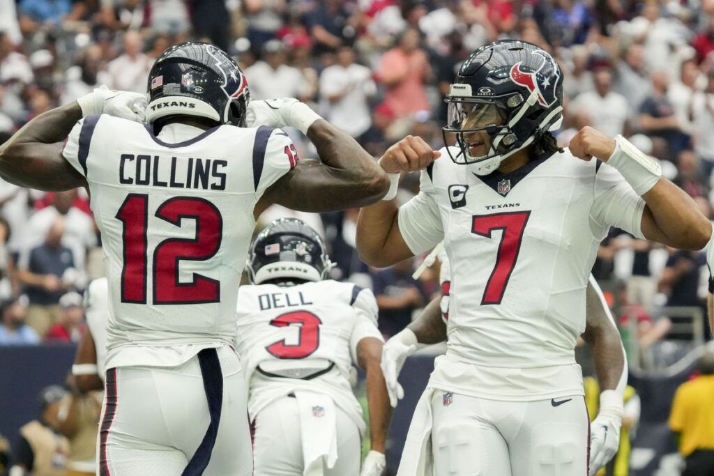 Nico Collins CJ Stroud