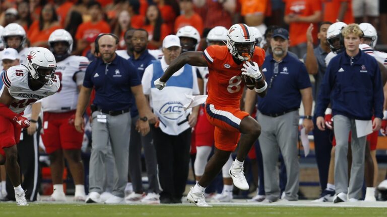 CFB - Malachi Fields, WR (then of Virginia, now with Notre Dame)