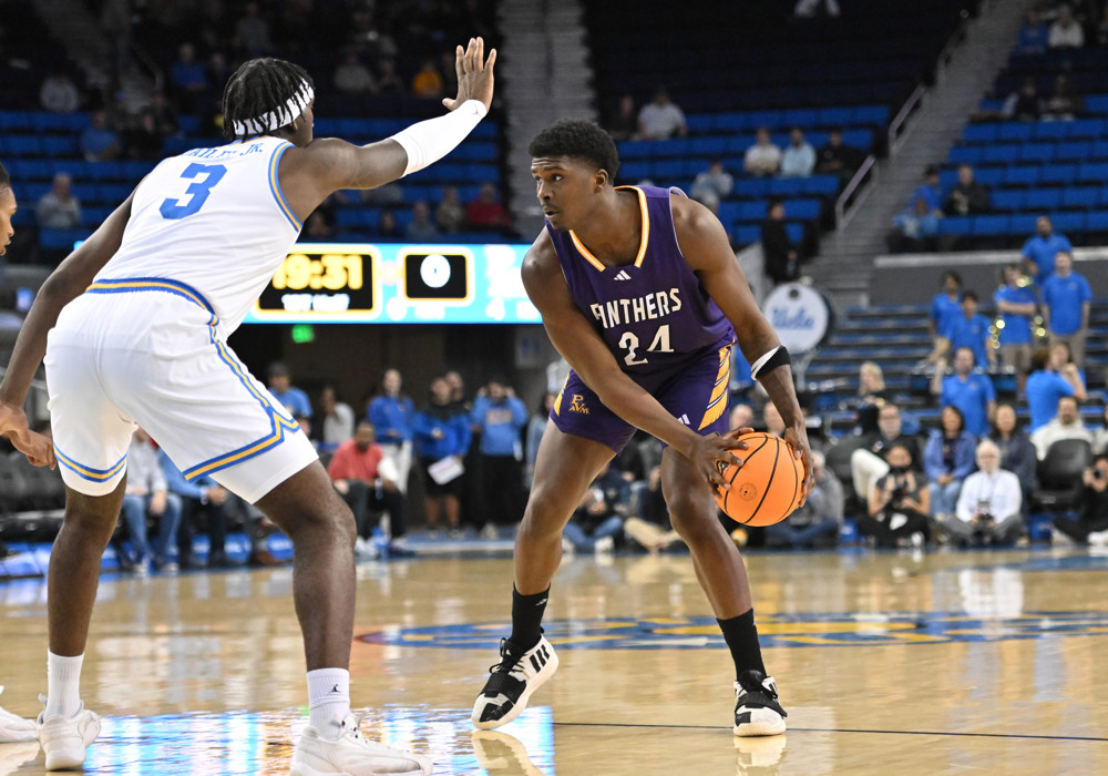 2026 March Madness - Prairie View A&M Panthers forward Marcel Bryant