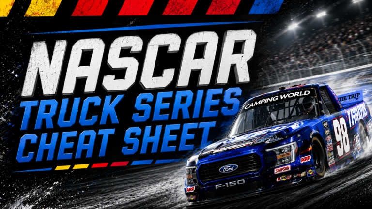 NASCAR Cheat Sheet (Truck Series)