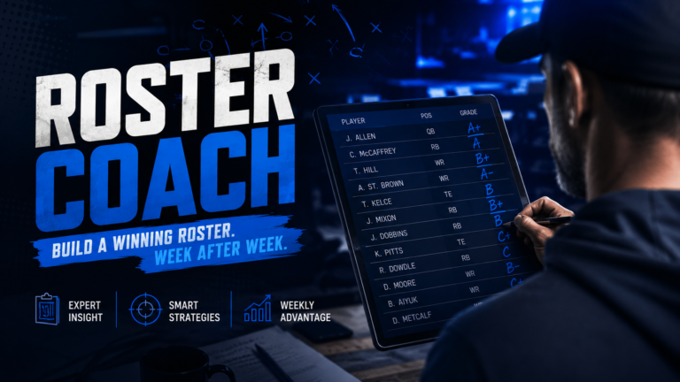 NFL Roster Coach | 5/26 (7 PM EST)