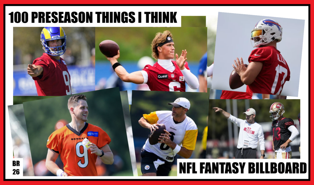 NFL Preseason Fantasy Football