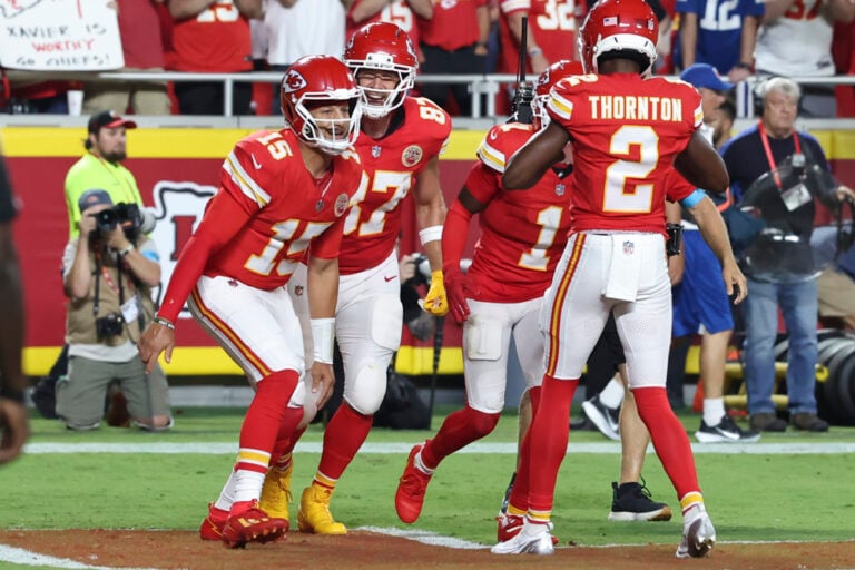 Chiefs - Mahomes- Kelce