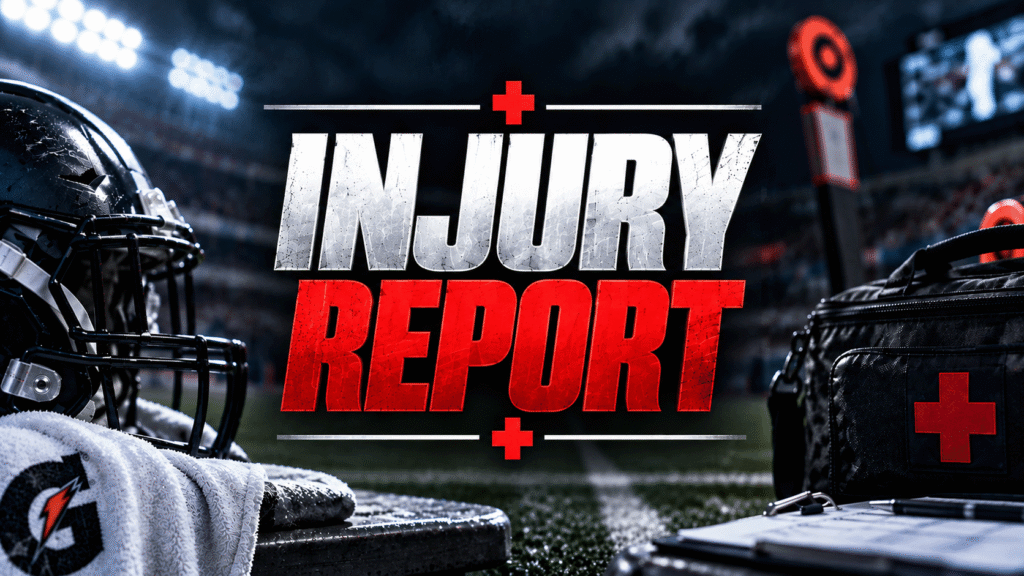 NFL Week 2 Injury Report