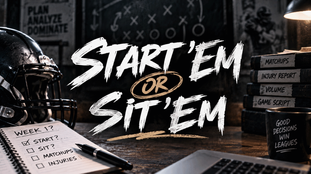 Start ‘Em or Sit ‘Em: Week 3