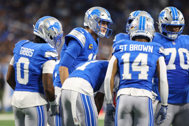 Goff, Gibbs, St. Brown