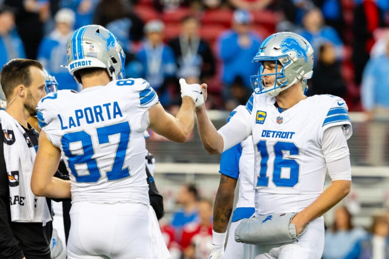 Sam LaPorta & Jared Goff